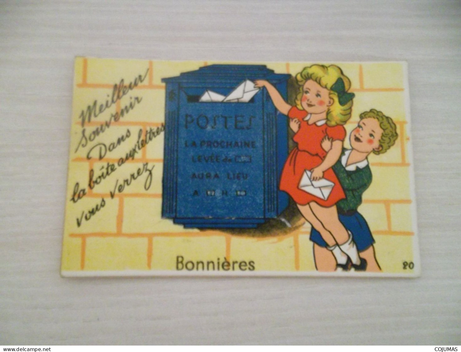 78 - BONNIERES _S23671_ Carte à Système -  Meilleur Souvenir Dans La Boite Aux Lettres Vous Verrez - Bonnieres Sur Seine