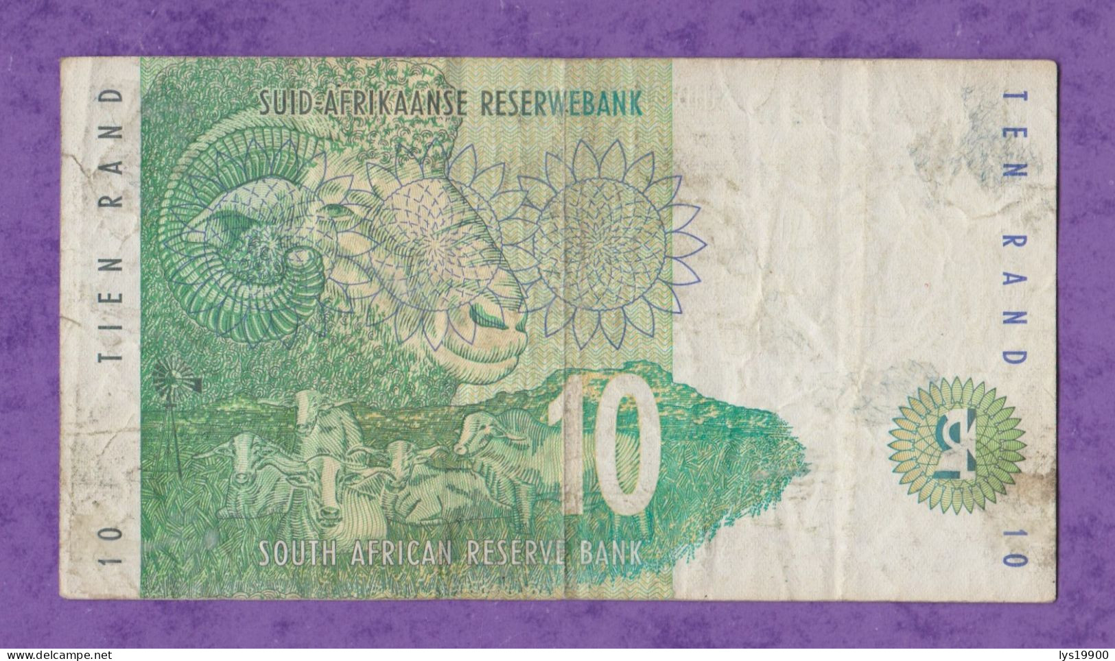 10 Rand 1993 Afrique Du Sud - Suráfrica