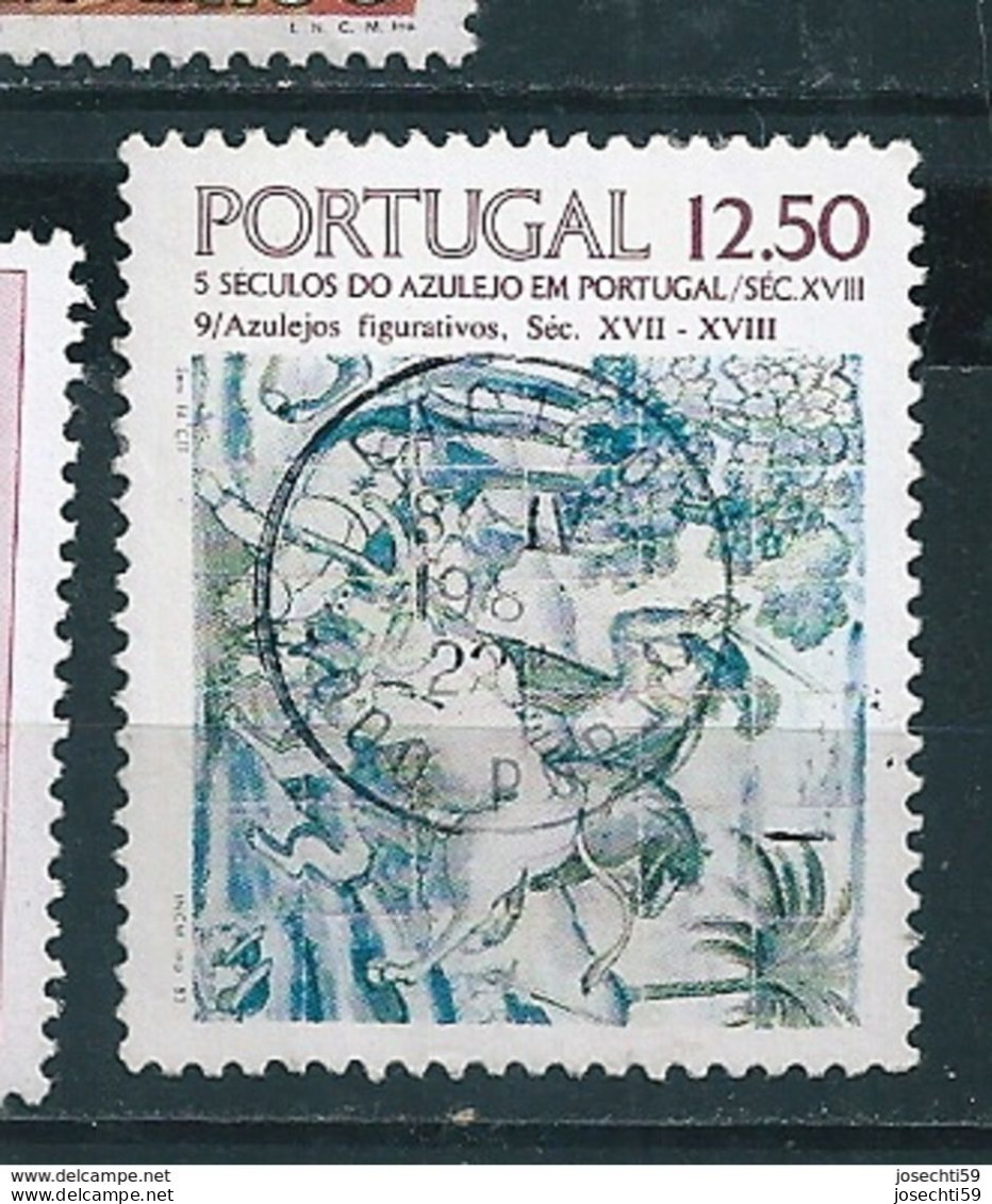N°  1571 5 Siecles De L'azulejo  Timbre  Portugal 1983 Oblitéré - Gebraucht