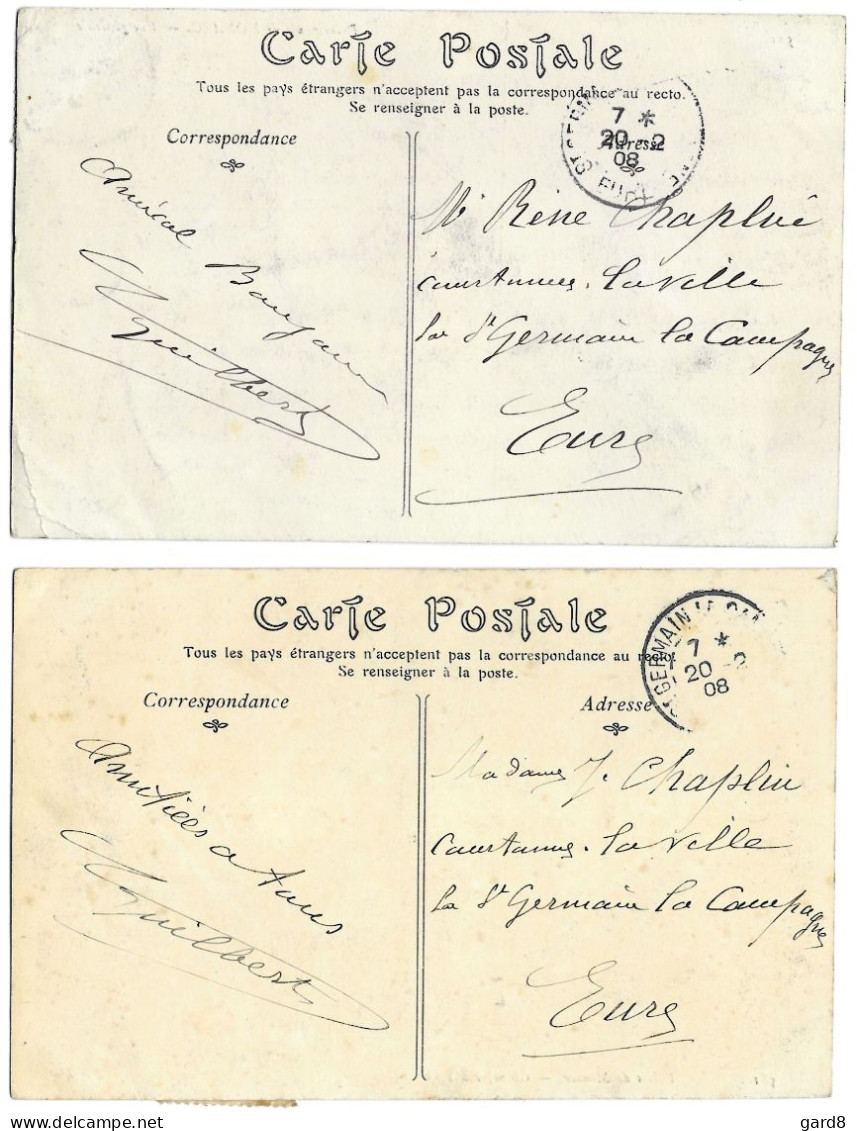 Lot De 2 Cp De La Principauté De Monaco - Colecciones & Lotes