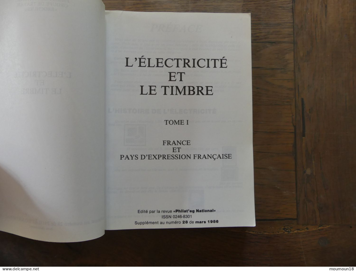 L'électricité Et Le Timbre Tome 1 1986 Groupement Philatélique Du Personnel Des Industries électrique Et Gazière - Topics