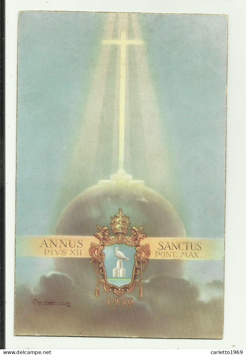 ANNUS SANCTUS PIVS XII PONT. MAX. ILLUSTRATA ZANDRINO - NV FP - Popes