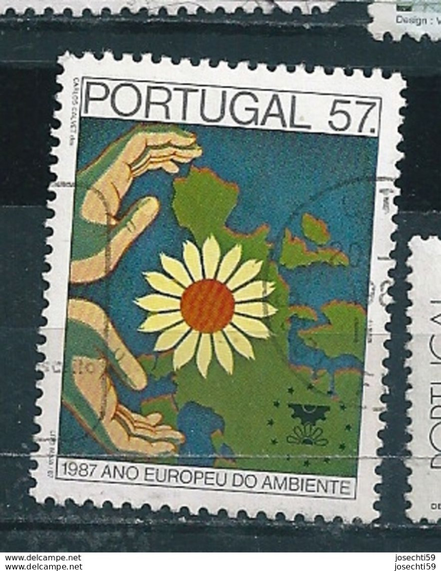 N° 1695 Année De L'environnement  Oblitéré Timbre  Portugal 1987 - Oblitérés