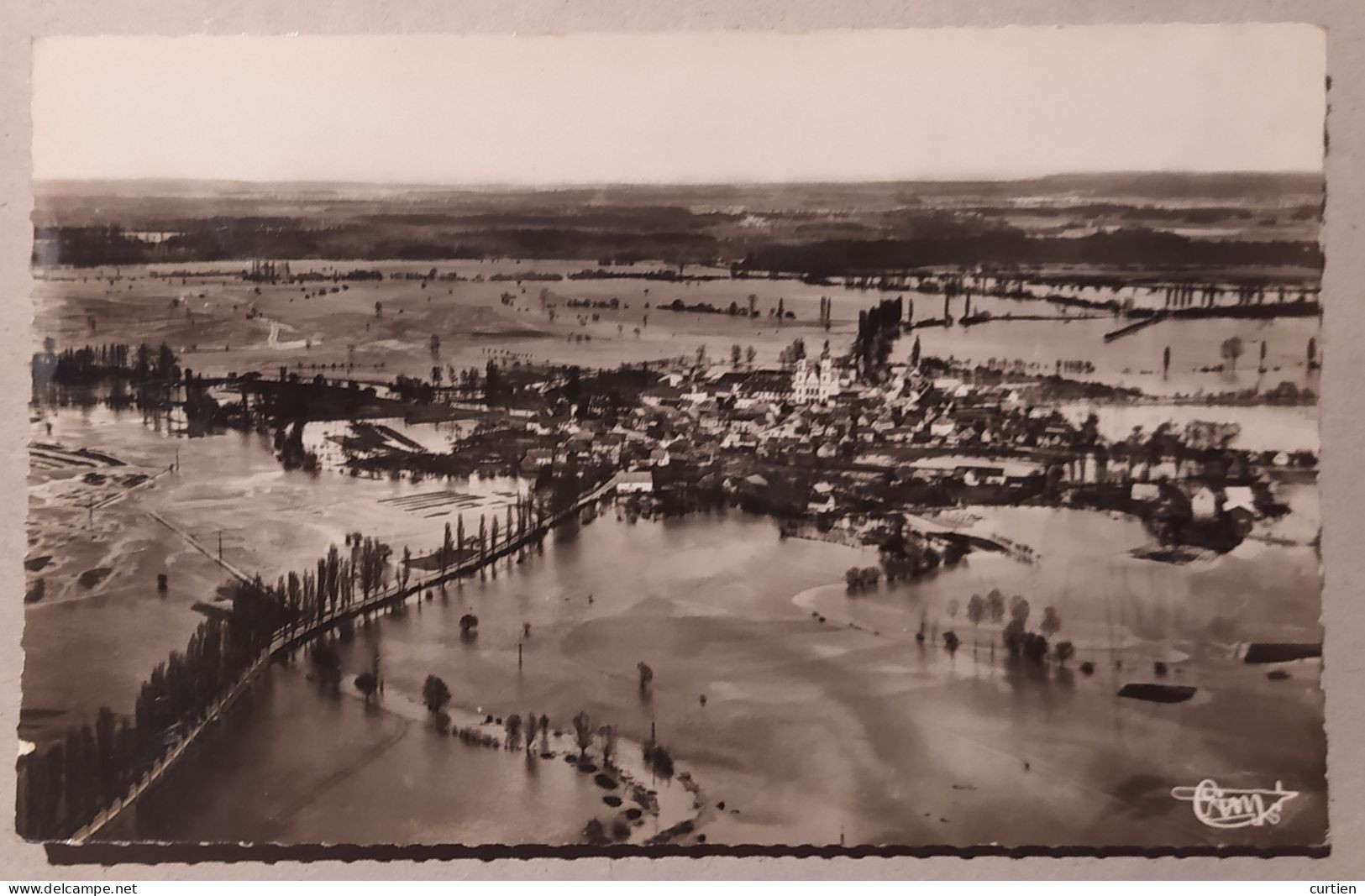 EBERSMUNSTER . 67 . Inondations . Vue Générale Aérienne - Ebersmunster