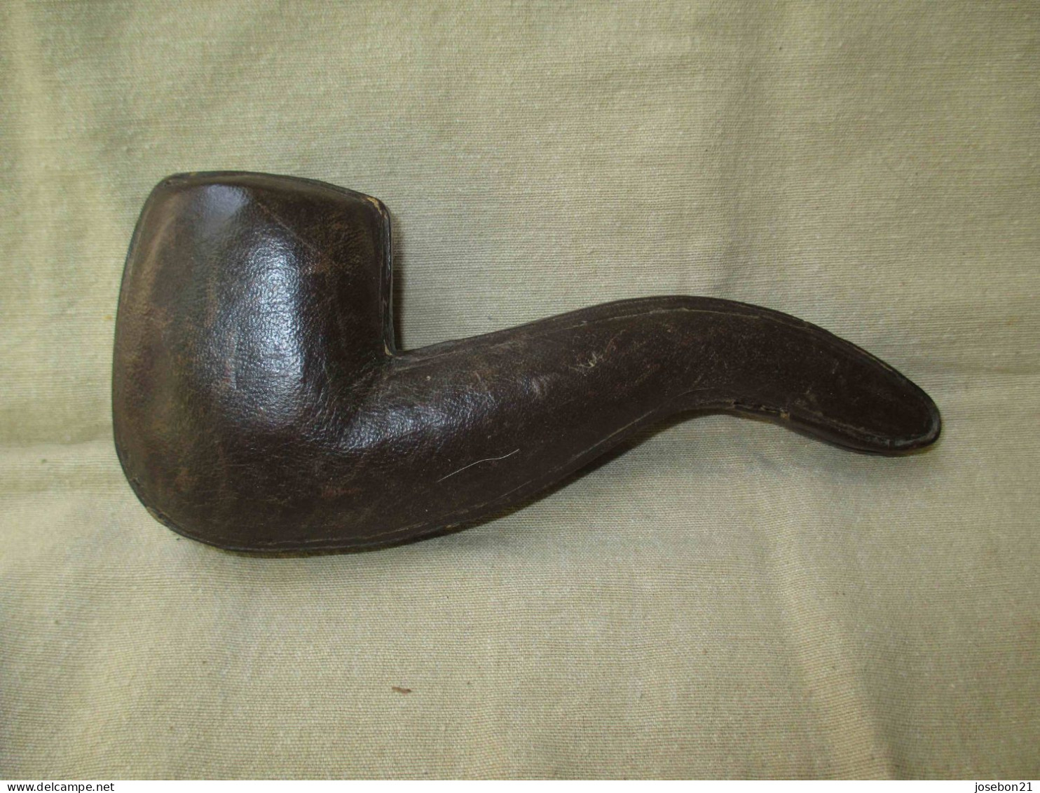 Ancienne Pipe En écume De Mer Dans Son étuis Fin XIX ème - Meerschaumpfeifen