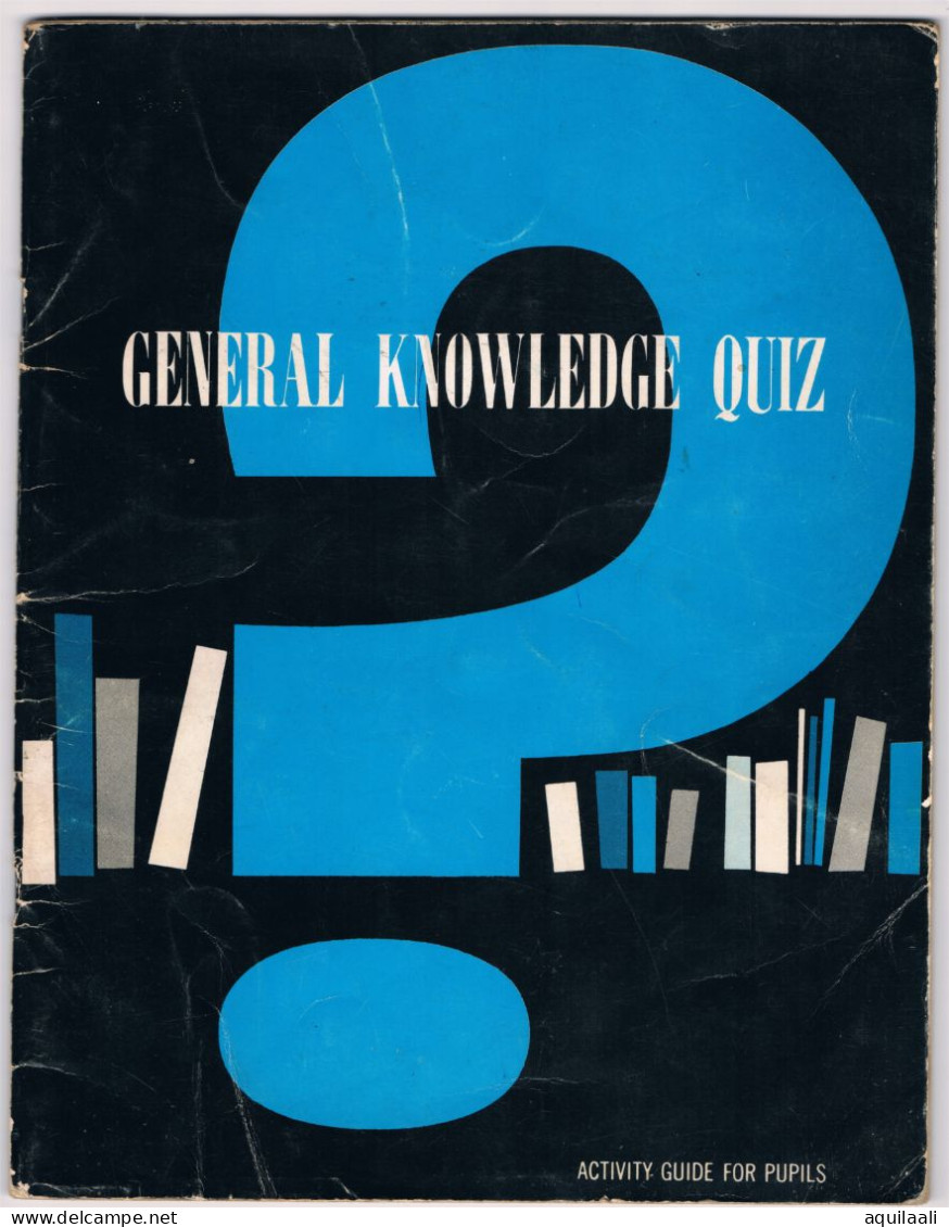 General Knowledge Quiz. 1963 Encyclopedia Britannica Ltd. - Éducation/ Enseignement