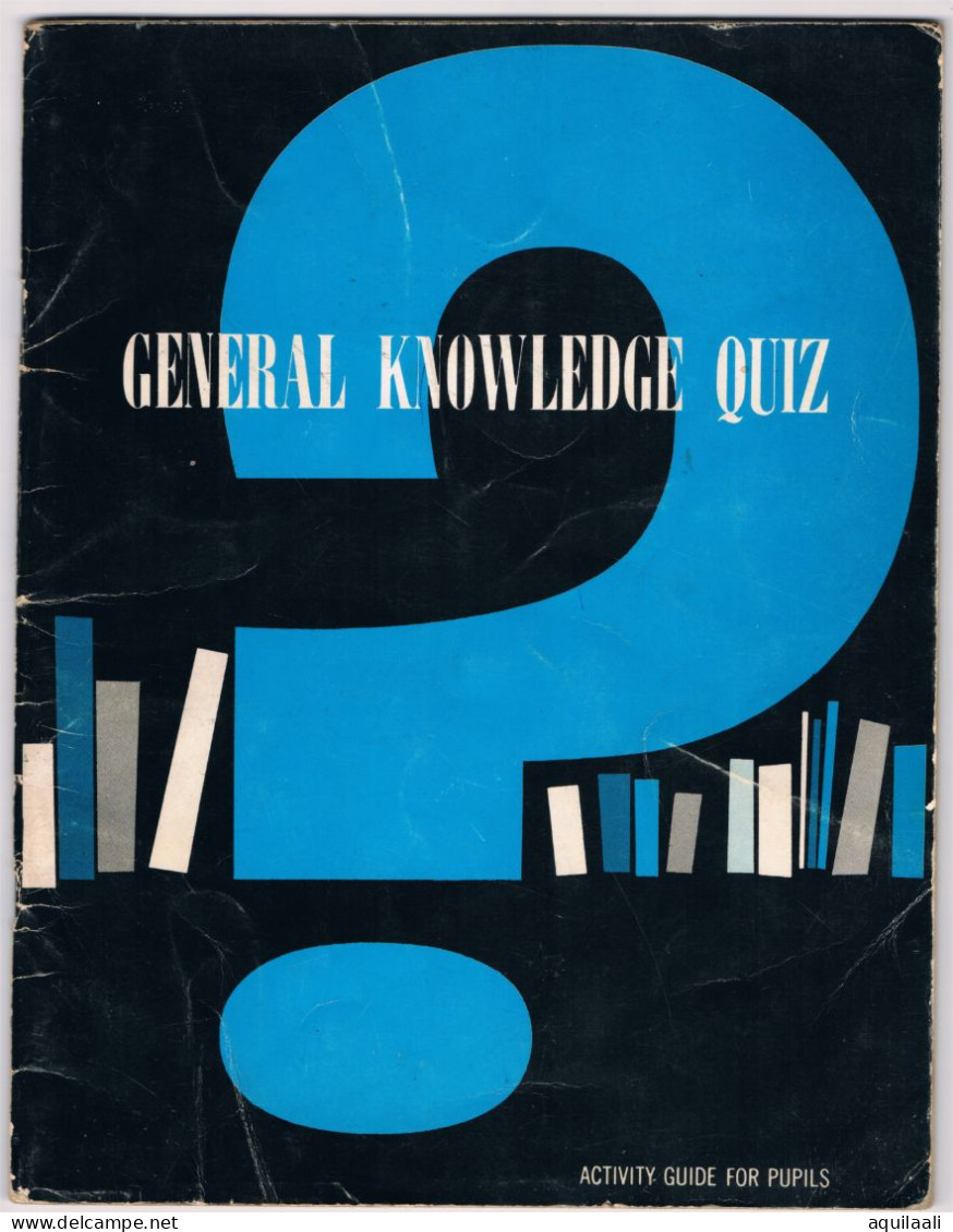 General Knowledge Quiz. 1963 Encyclopedia Britannica Ltd. - Educazione/ Insegnamento