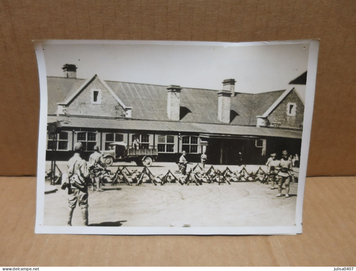 CHINE TIENTSIN  Photographie De Presse Guerre 1939-45 Blocus De L'armée Japonaise 1939 - China