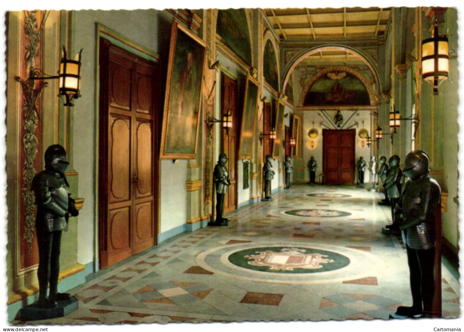 Malta - Valletta - A Corridor At Govenor's Palace - Malte