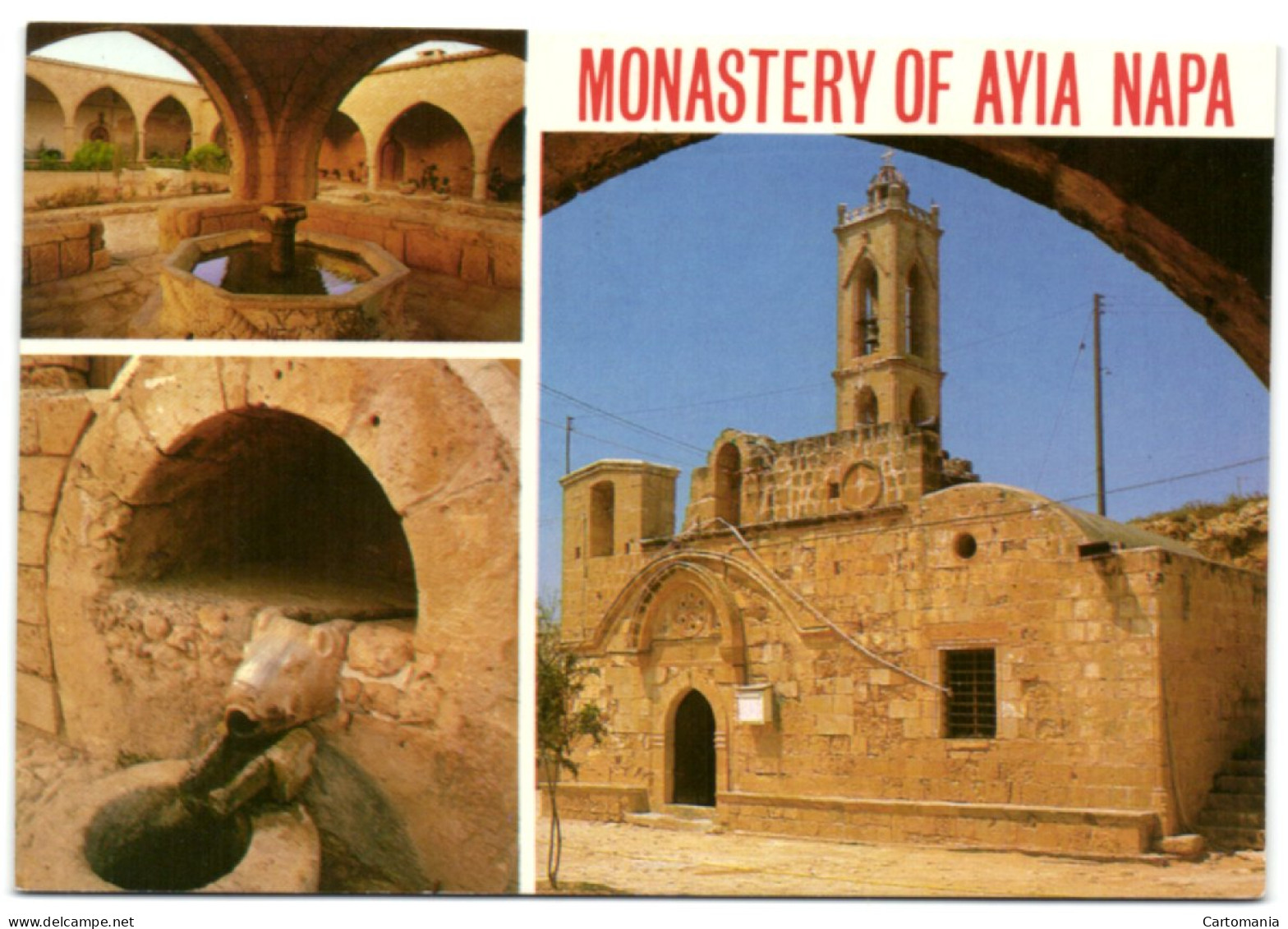 Cyprus - Monastery Of Ayia Napa - Chypre