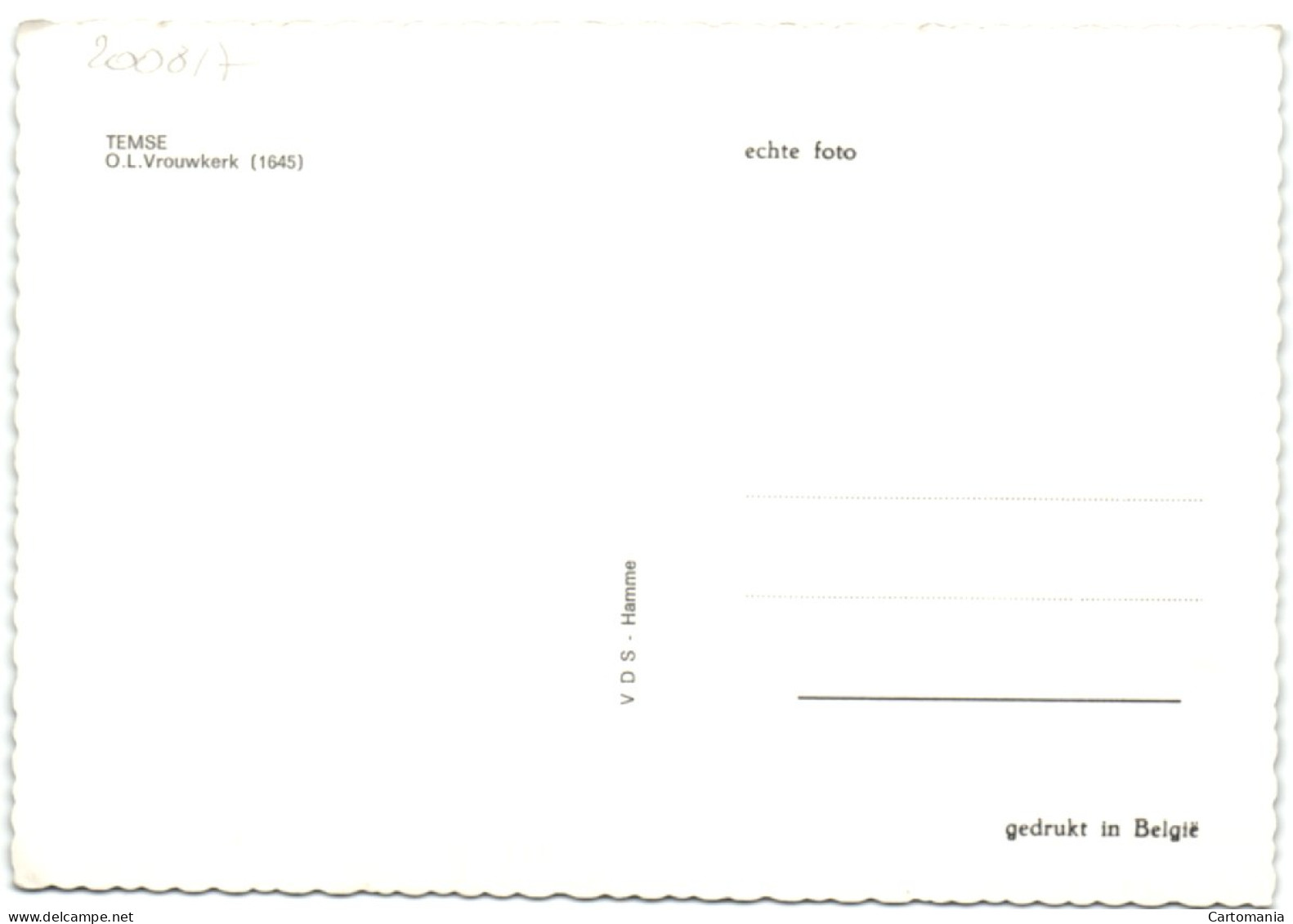 Temse - O.L. Vrouwkerk - Temse