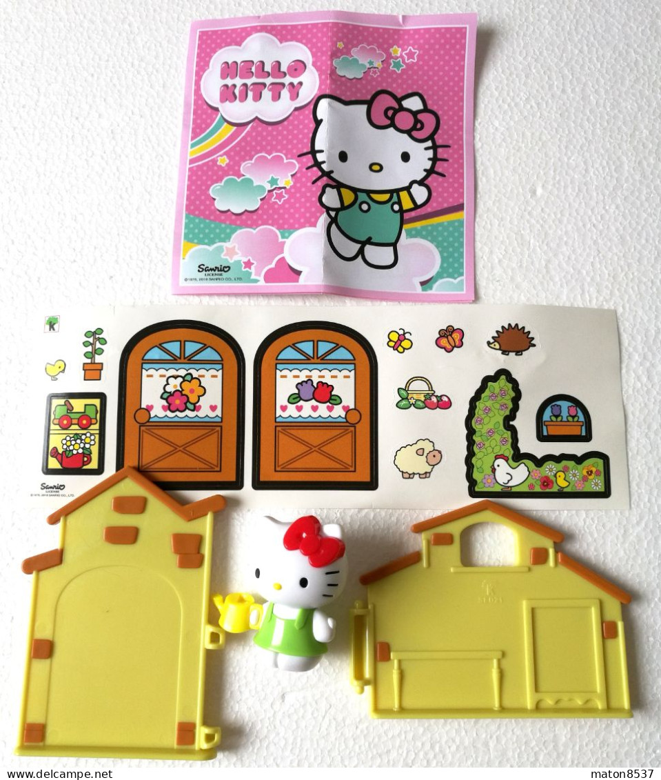 Kinder : MPG-SE-D-21  Maxi-Ei -Inhalte 2017-28  - Hello Kitty  + BPZ + Aufkleberfolie - Maxi (Kinder-)