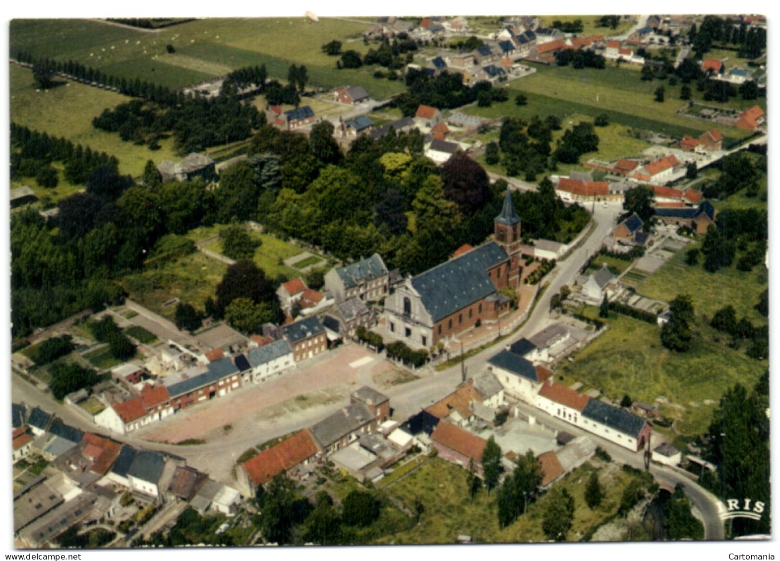 Tongre-Notre-Dame - Luchtopname - Chièvres