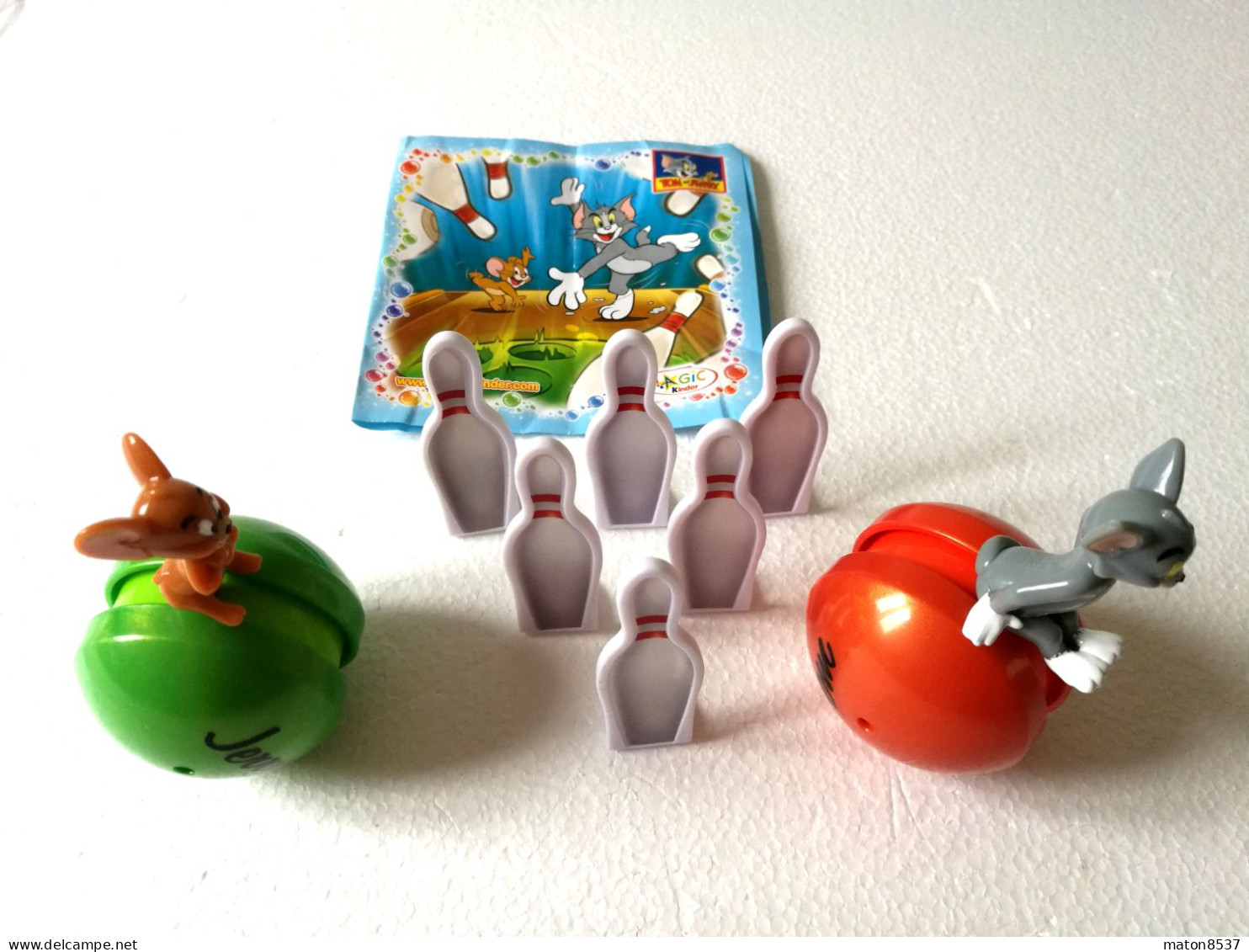 Kinder : MPG-UN-3-31  Maxi-Ei -Inhalte  2010-11 - Tom Und Jerry Beim Bowling  + BPZ - Maxi (Kinder-)