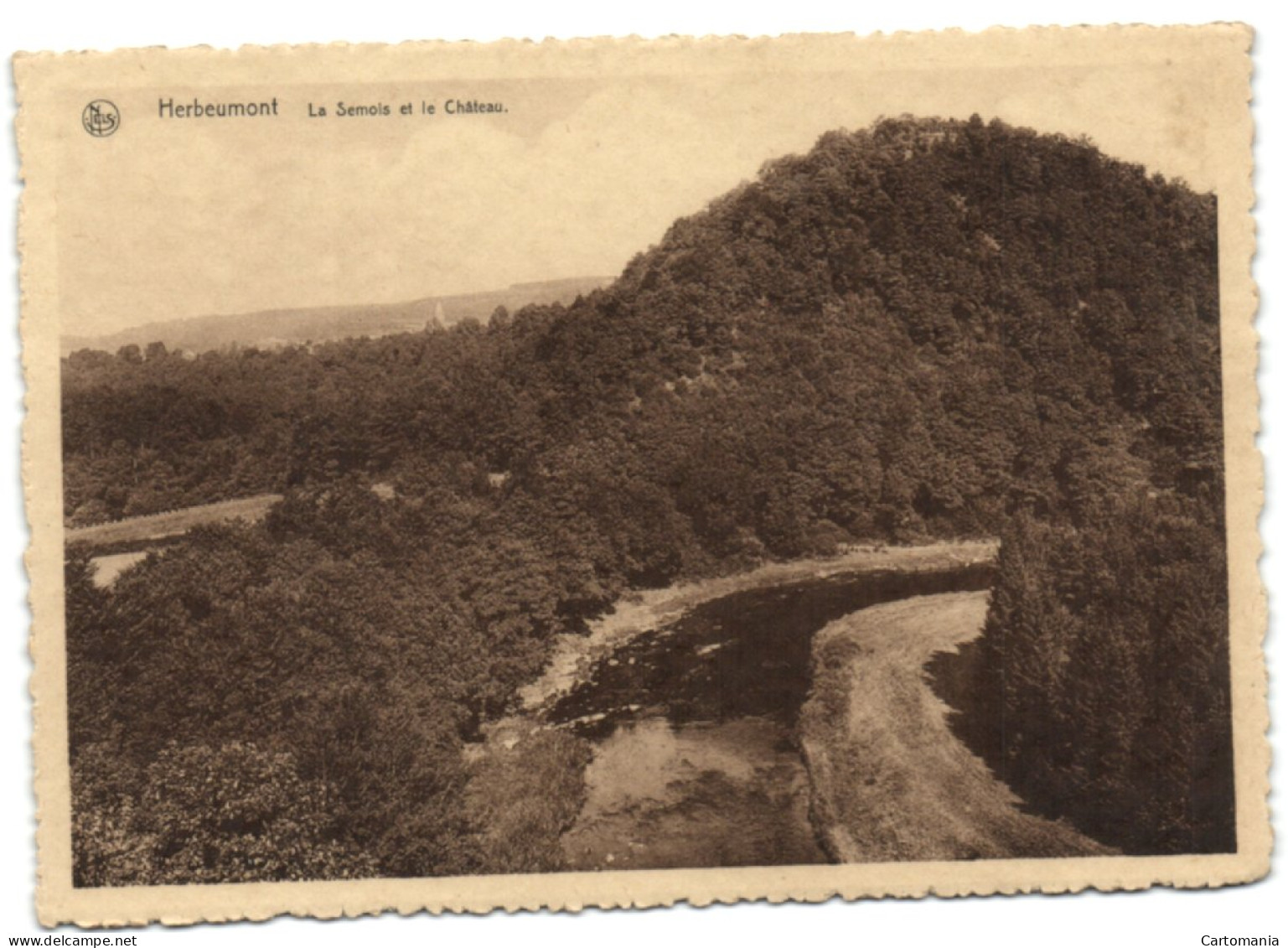 Herbeumont - La Semois Et Le Château - Herbeumont