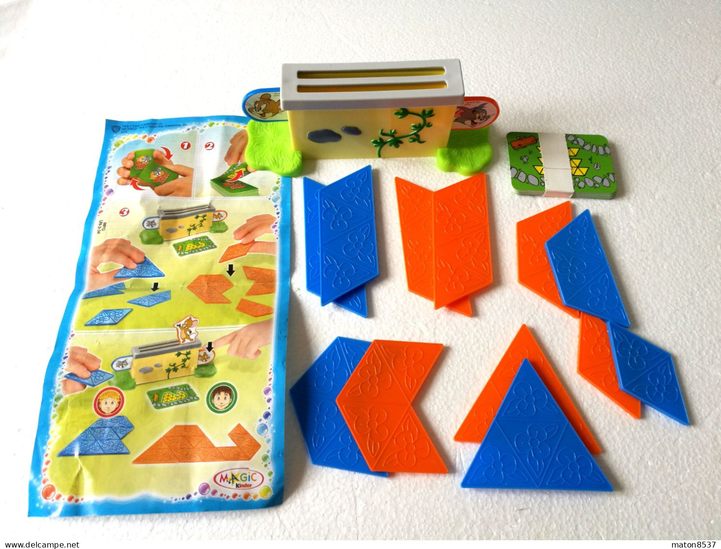 Kinder : MPG-UN-3-34 Maxi-Ei -Inhalte  2010-11 - Tom Und Jerry Spiel + BPZ - Maxi (Kinder-)