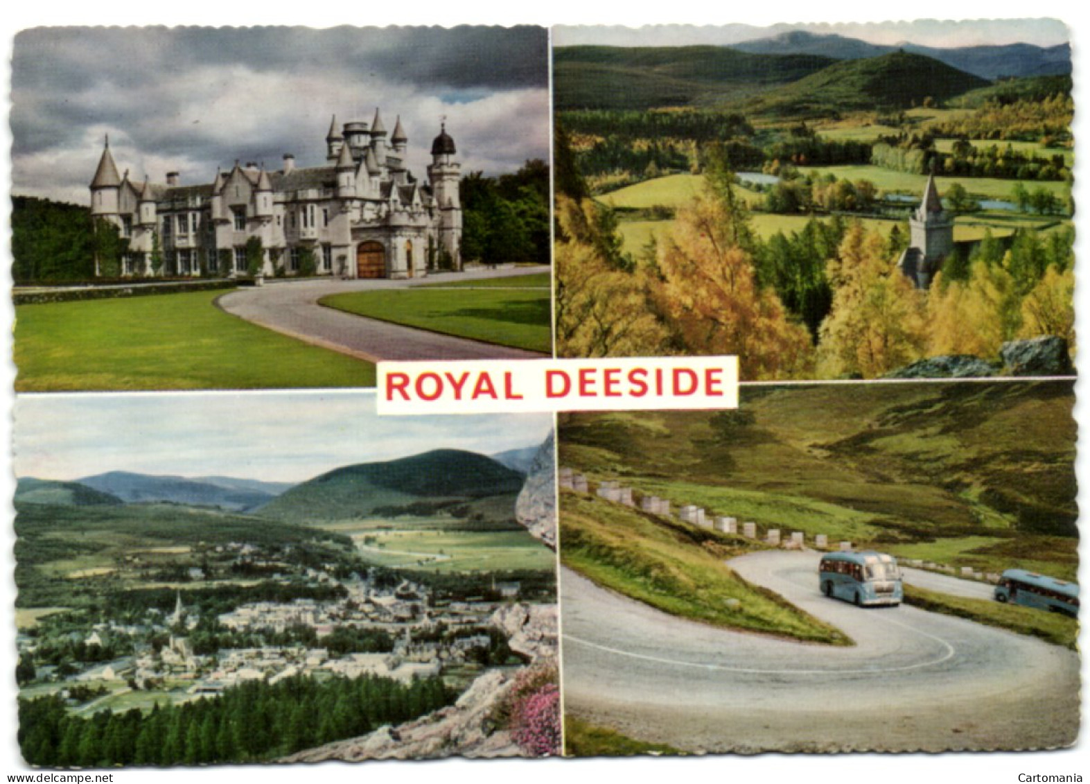 Royal Deeside - Balmoral Castle - Crathie Church And The River Dee - Braemar From Craig Choinnich - The Devil's Elbow - Aberdeenshire