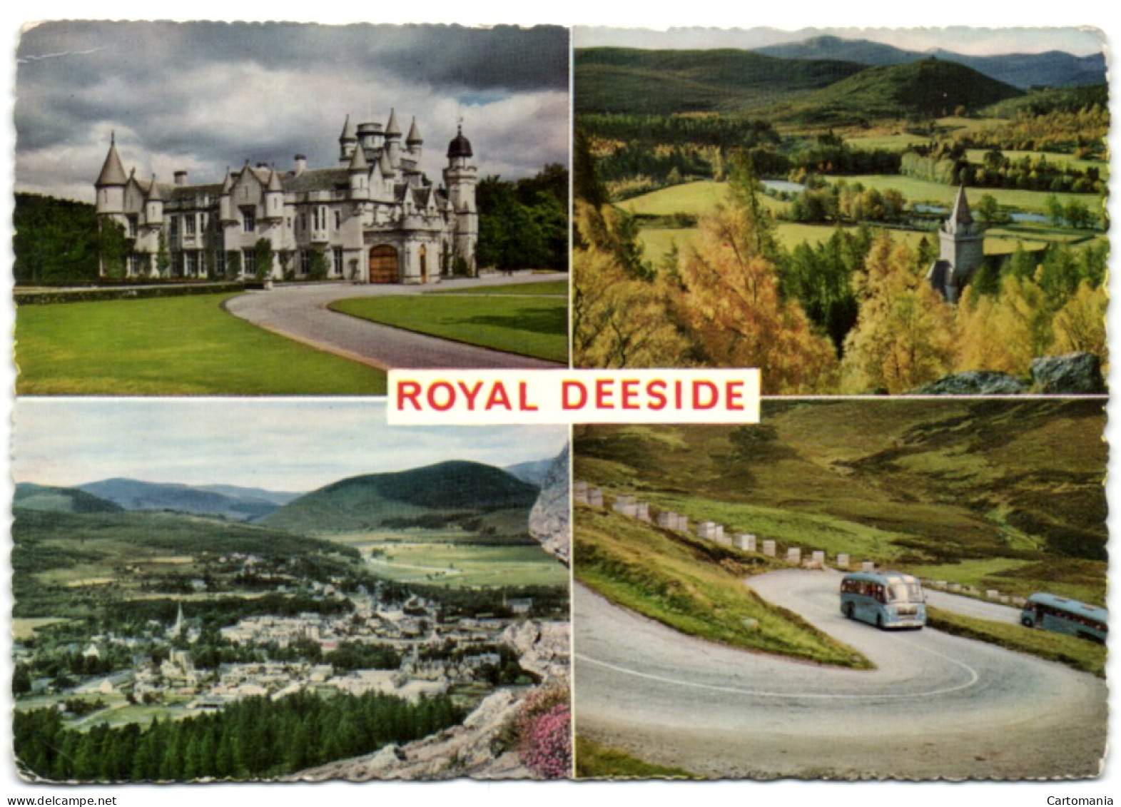 Royal Deeside - Balmoral Castle - Crathie Church And The River Dee - Braemar From Craig Choinnich - The Devil's Elbow - Aberdeenshire