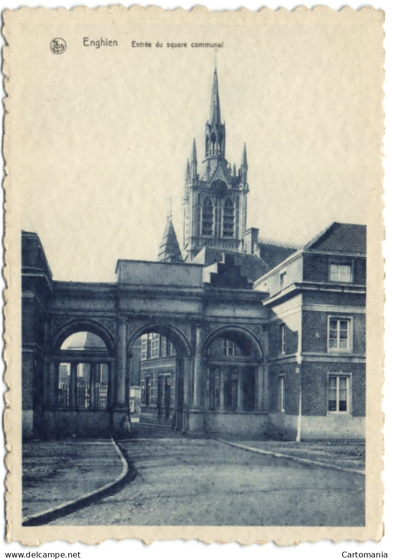 Enghien - Entrée Du Square Communal - Enghien - Edingen