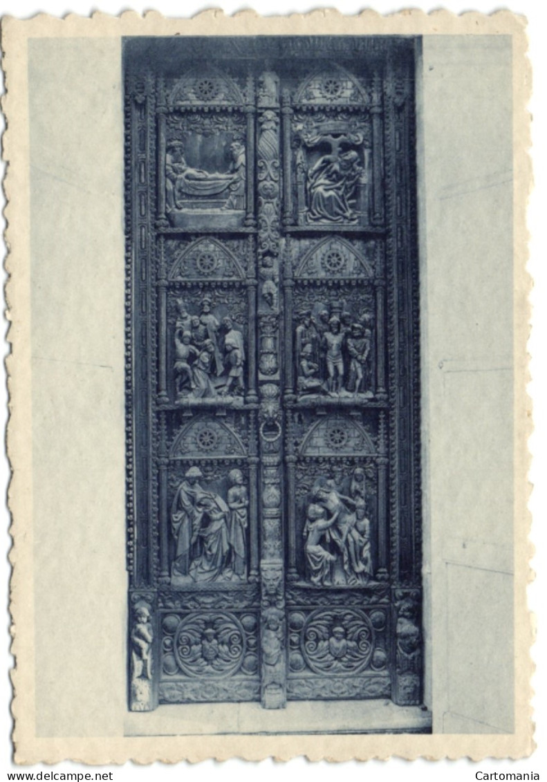 Enghien - Parc - La Porte De Bronze De La Chapelle De L'ancien Château - Enghien - Edingen