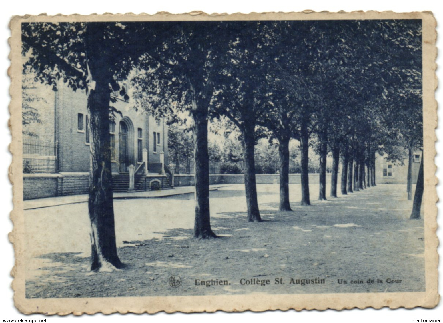 Enghien - Collège St. Augustin - Un Coin De La Cour - Edingen