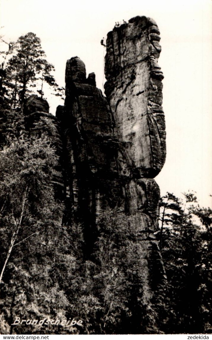 B0234 - Brandscheibe Zschirnsteine - Hans Pritzel Lohsdorf - Schmilka