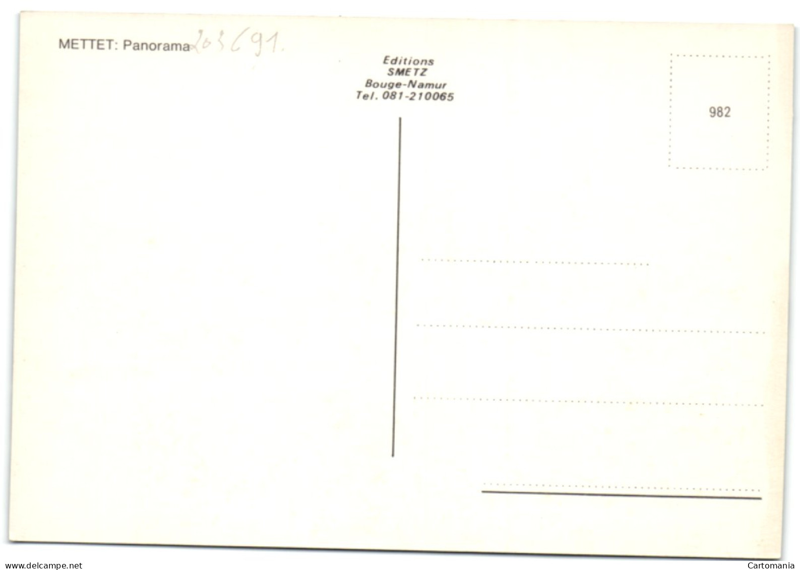 Mettet - Panorama - Mettet