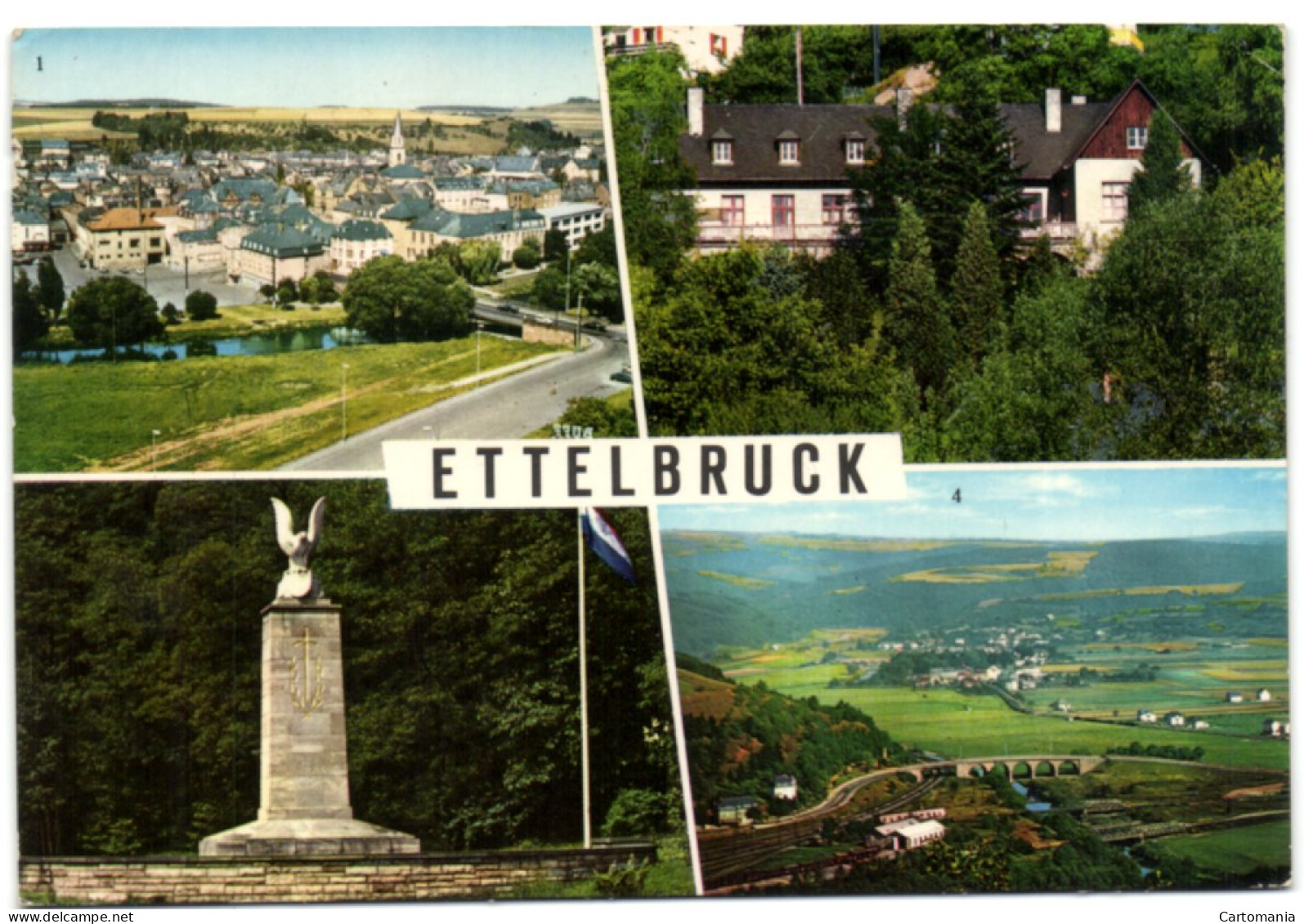 Ettelbruck - Vue Générale -  Auberge De Jeunesse - Monument Patton - Ettelbruck