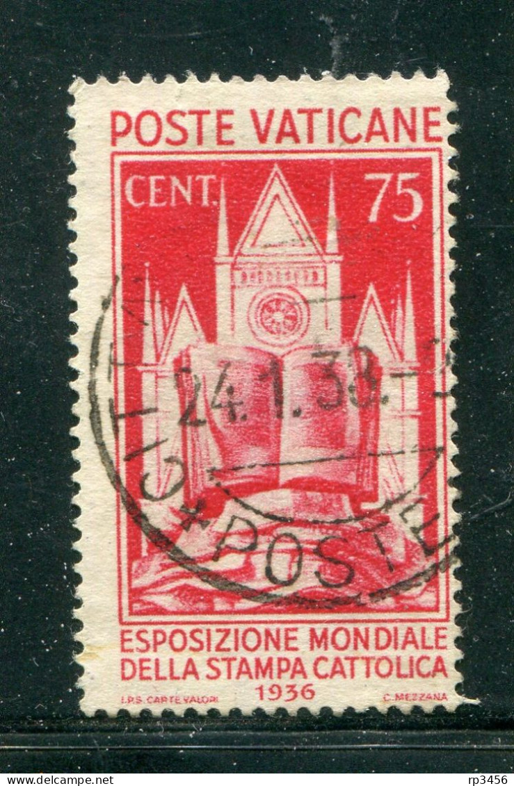 "VATIKAN" 1936, Mi. 55 Gestempelt (D051) - Used Stamps