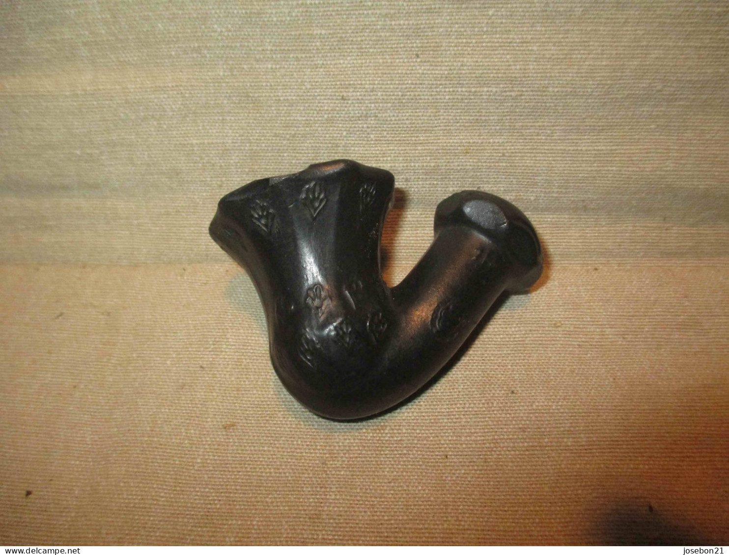 Ancien Fourneau De Pipe En Terre Début XX ème - Pipas En Tierra Y En Porcelana