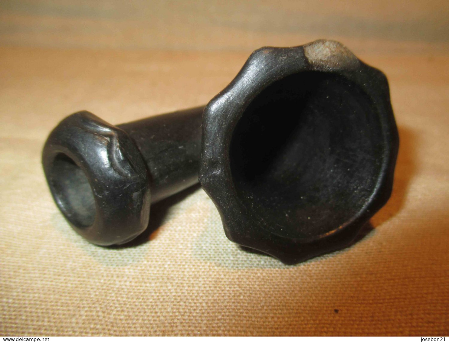 Ancien Fourneau De Pipe En Terre Début XX ème - Pipes En Terre Et Porcelaine