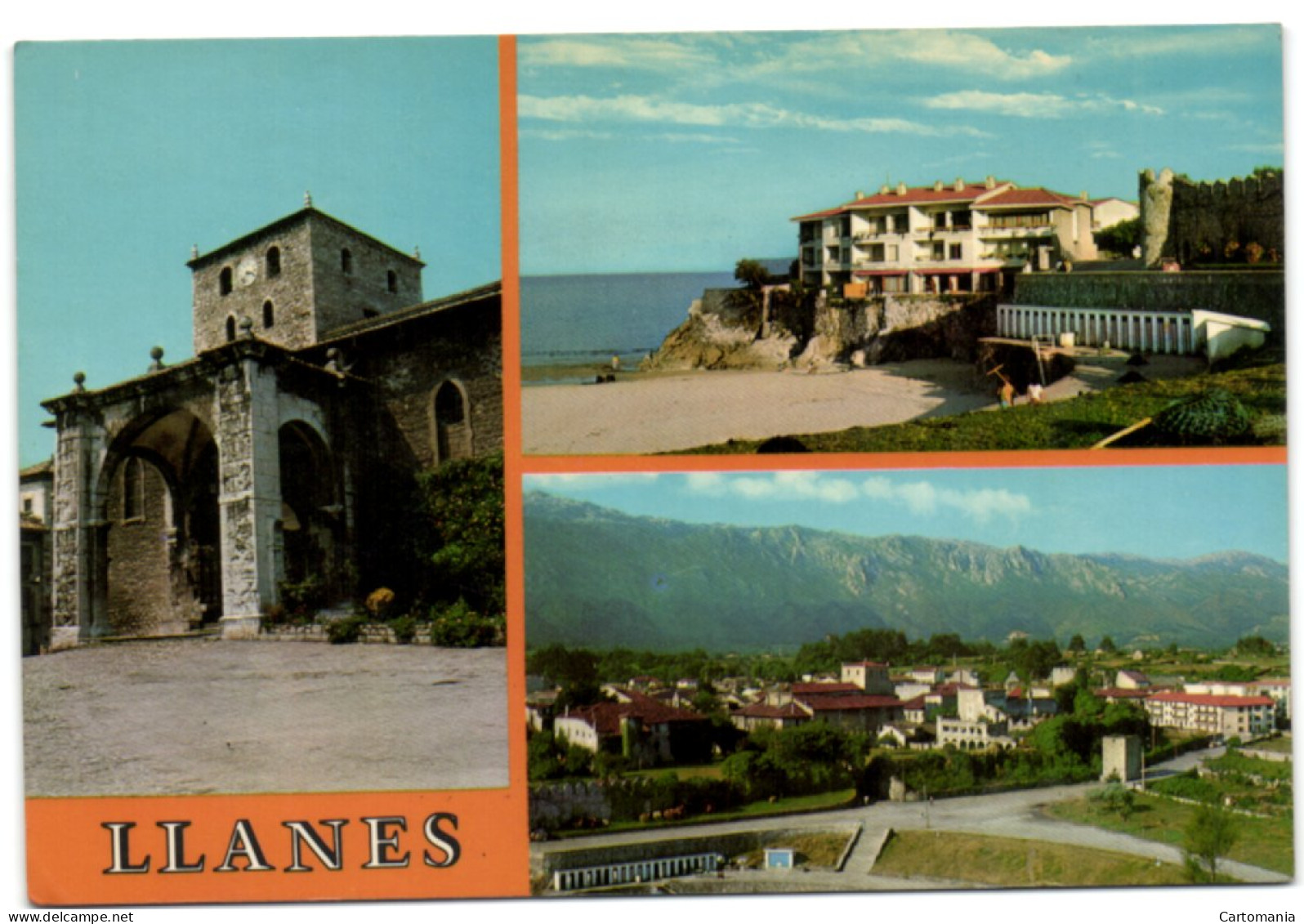 Llanes - Basilica Menor - Vistas Parciales - Asturias (Oviedo)