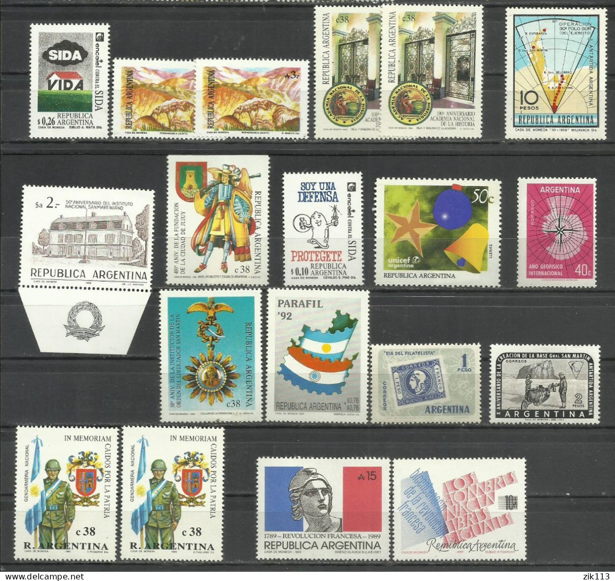 Argentina Mix. - MNH - Verzamelingen & Reeksen