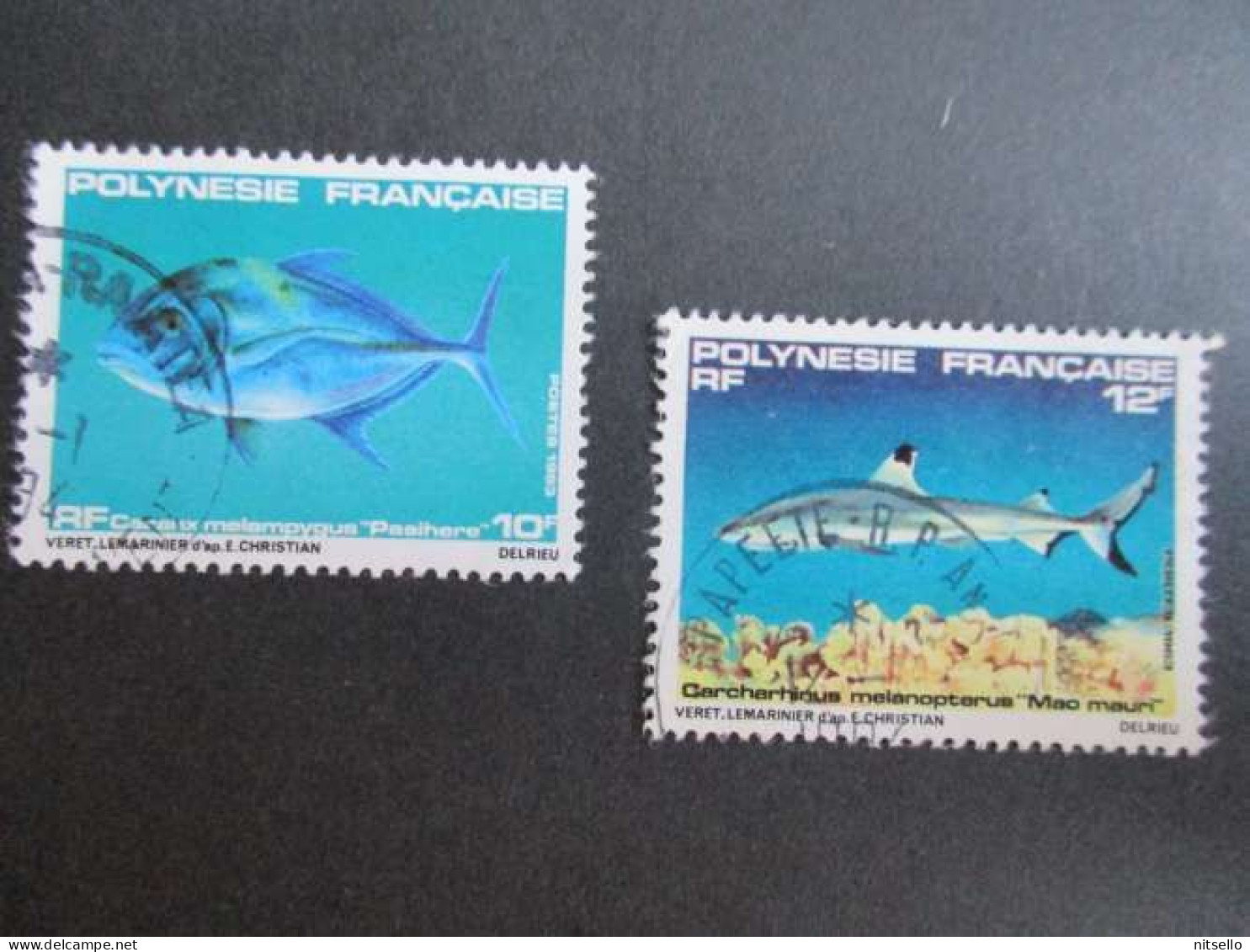 LOTE 2202A ///  (C025)  POLINESIA FRANCESA  - YVERT Nº:  193/194 1982 ¡¡¡ OFERTA - LIQUIDATION - JE LIQUIDE !!! - Used Stamps