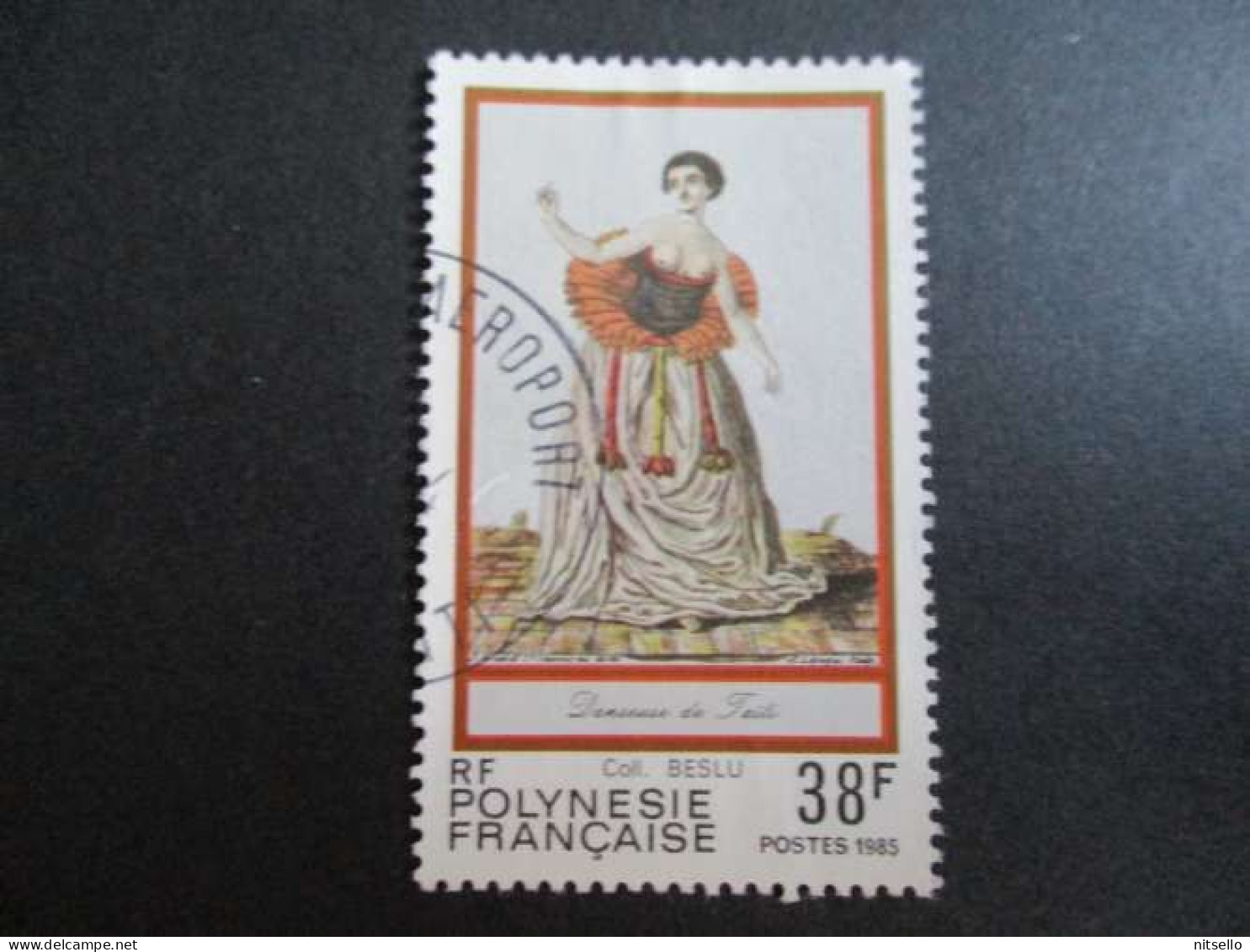 LOTE 2202A ///  (C020)  POLINESIA FRANCESA  - YVERT Nº:  238 OBL 1985 ¡¡¡ OFERTA - LIQUIDATION - JE LIQUIDE !!! - Oblitérés