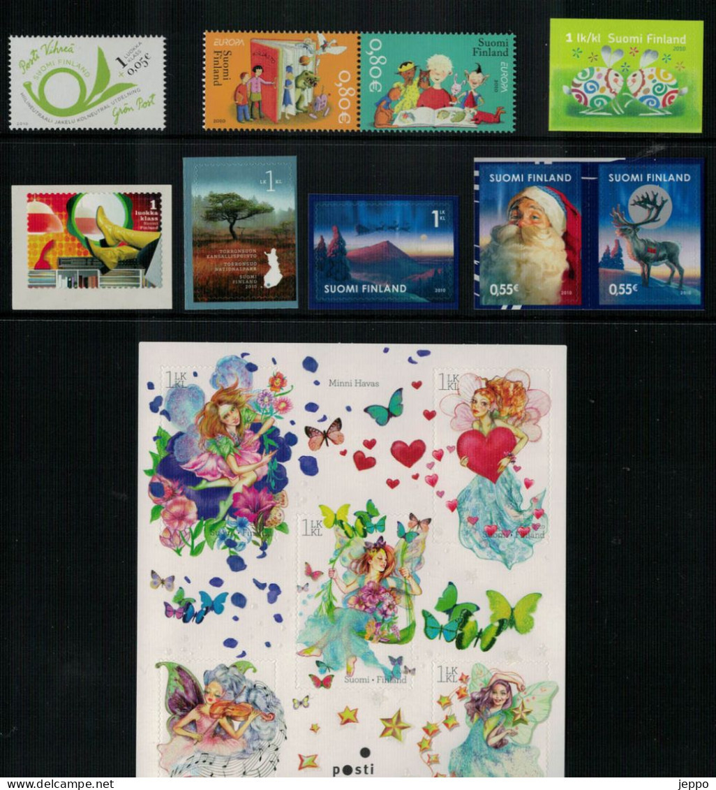 2010 Finland, Complete Year Set MNH. - Années Complètes