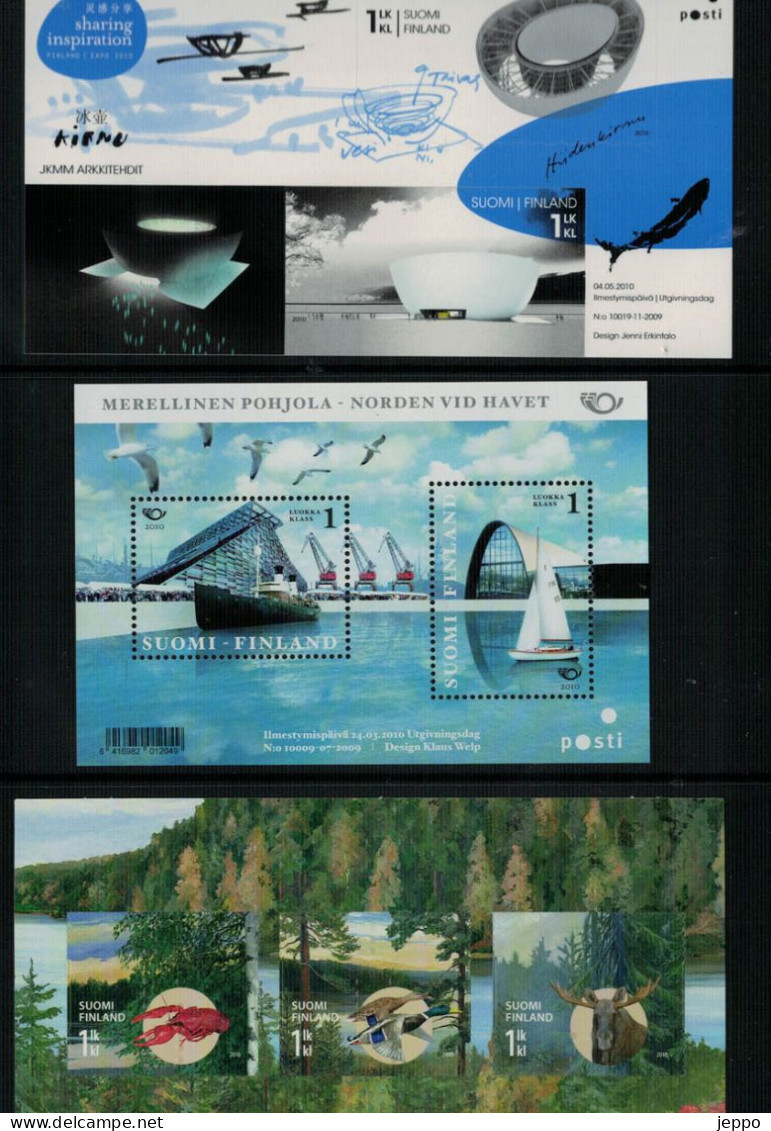 2010 Finland, Complete Year Set MNH. - Années Complètes