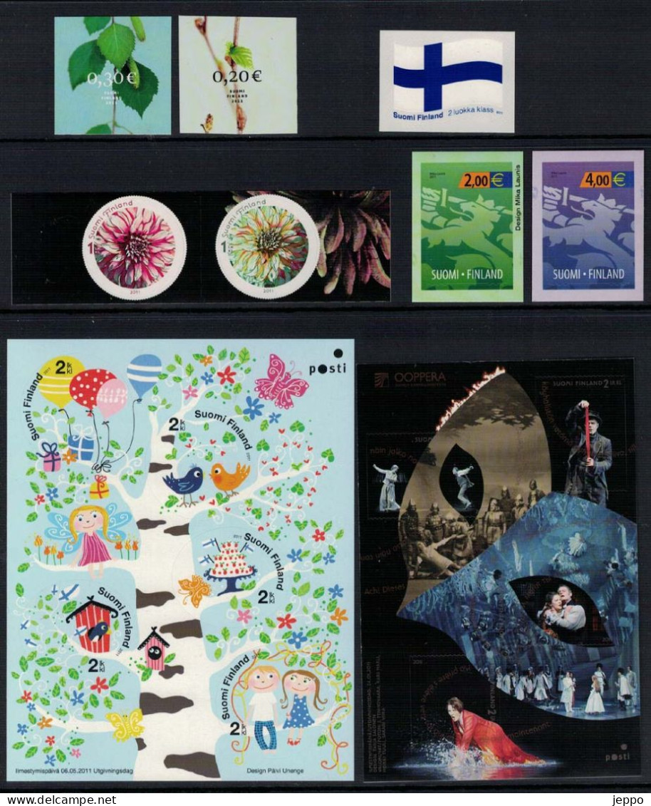 2011 Finland Complete Year Set MNH **. - Annate Complete