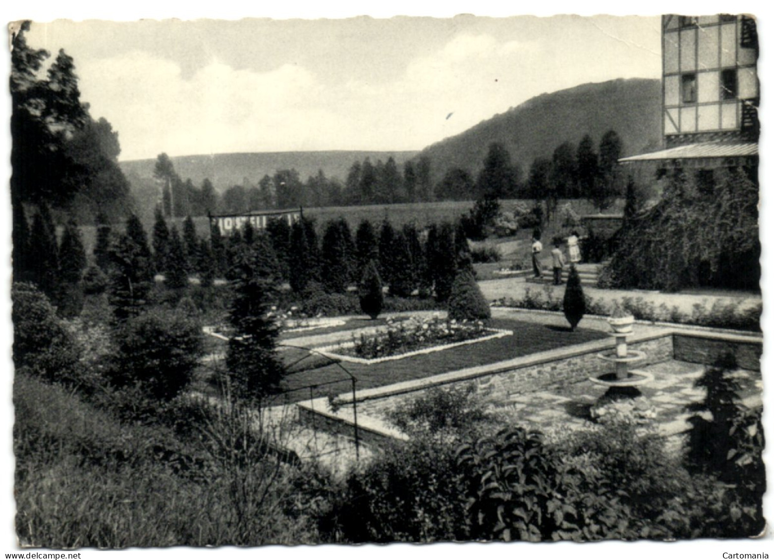 Amonines - Hostellerie Du Vieux Moulin - Jardin De L'hôtel - Erezée