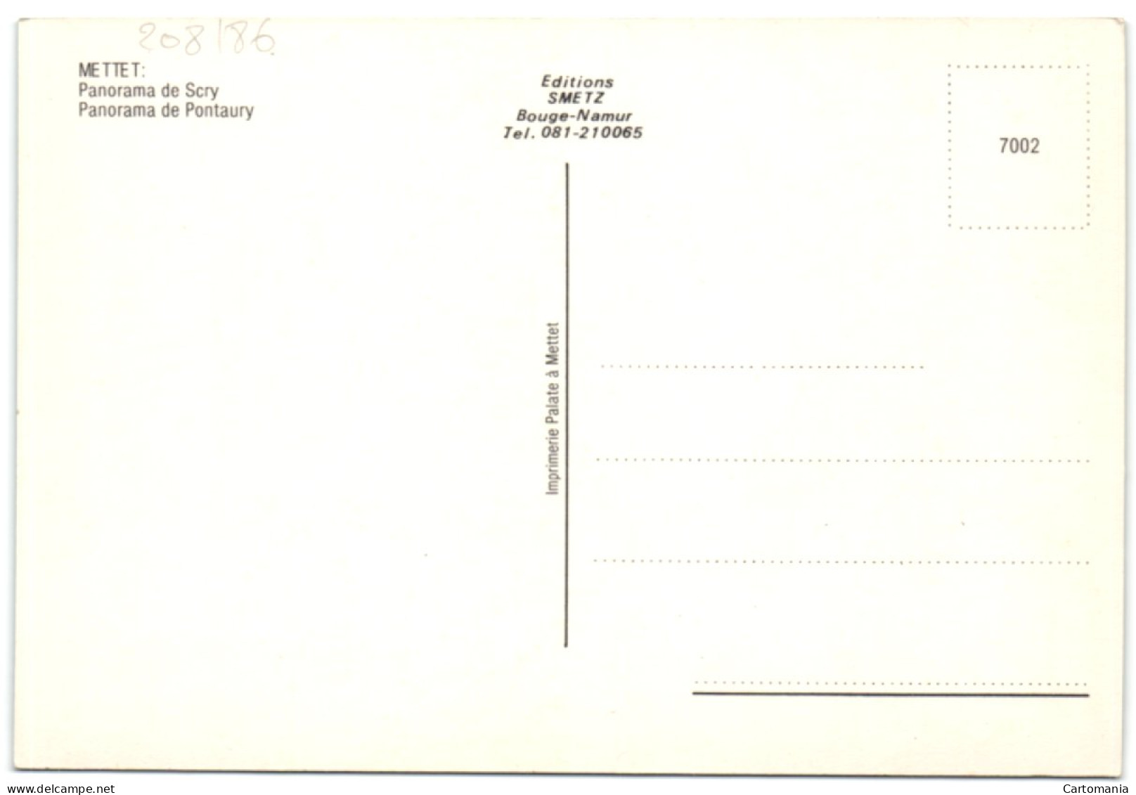 Mettet - Panorama De Scry - Panorama De Pontaury - Mettet