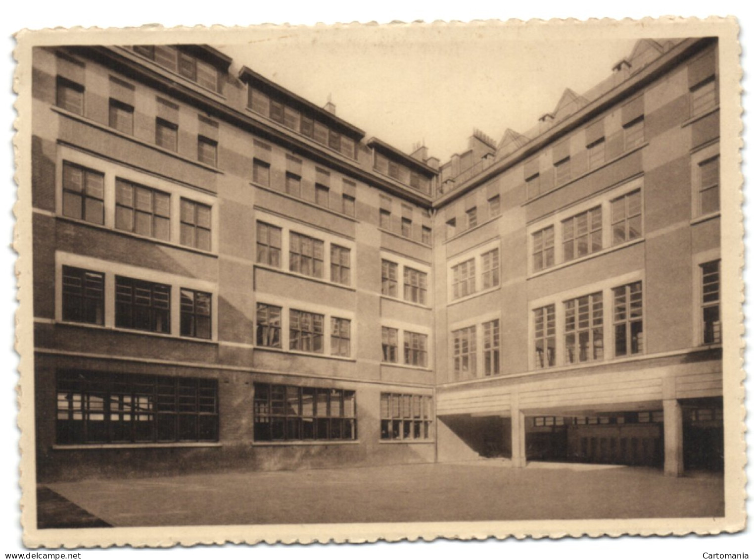 Saint-Gilles - Bruxelles - Ecole St. Luc - Façade Vers La Cour - St-Gillis - St-Gilles