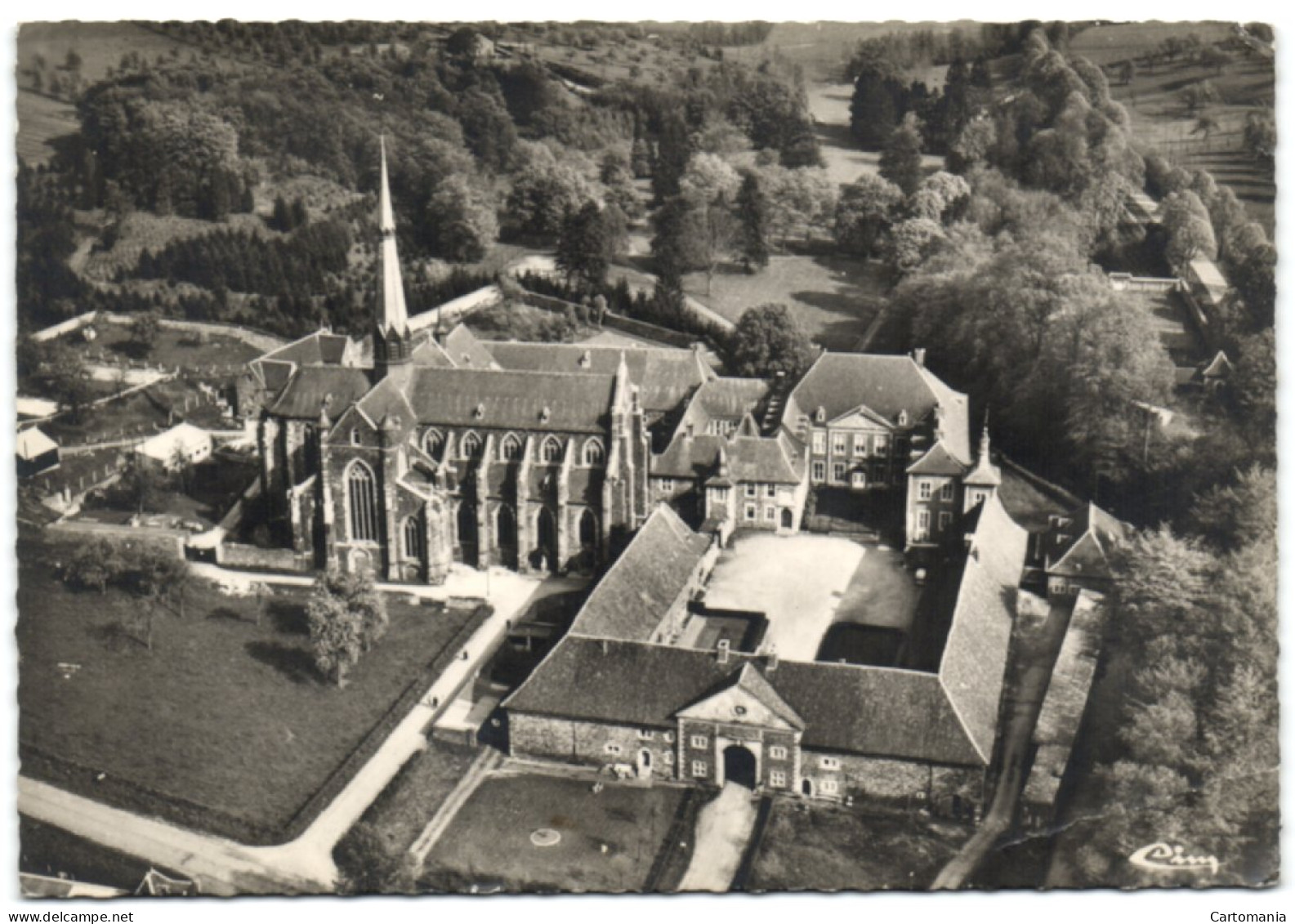 Charneux - Vue Aérienne De L'Abbaye Notre-Dame Du Val-Dieu - Herve