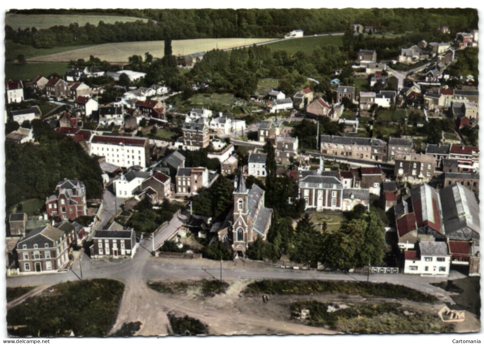 Ombret-Rausa - Vue Aérienne - Le Centre - Amay