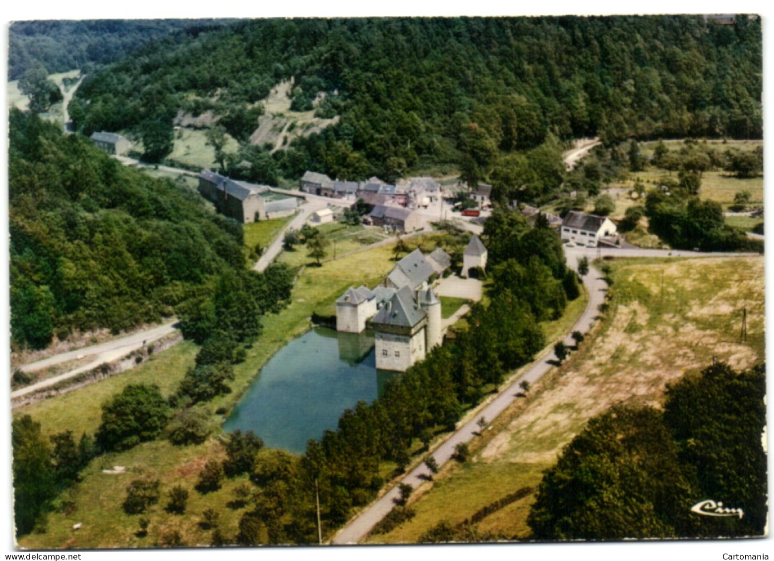 Crupet - Le Château (vue Aérienne) - Assesse