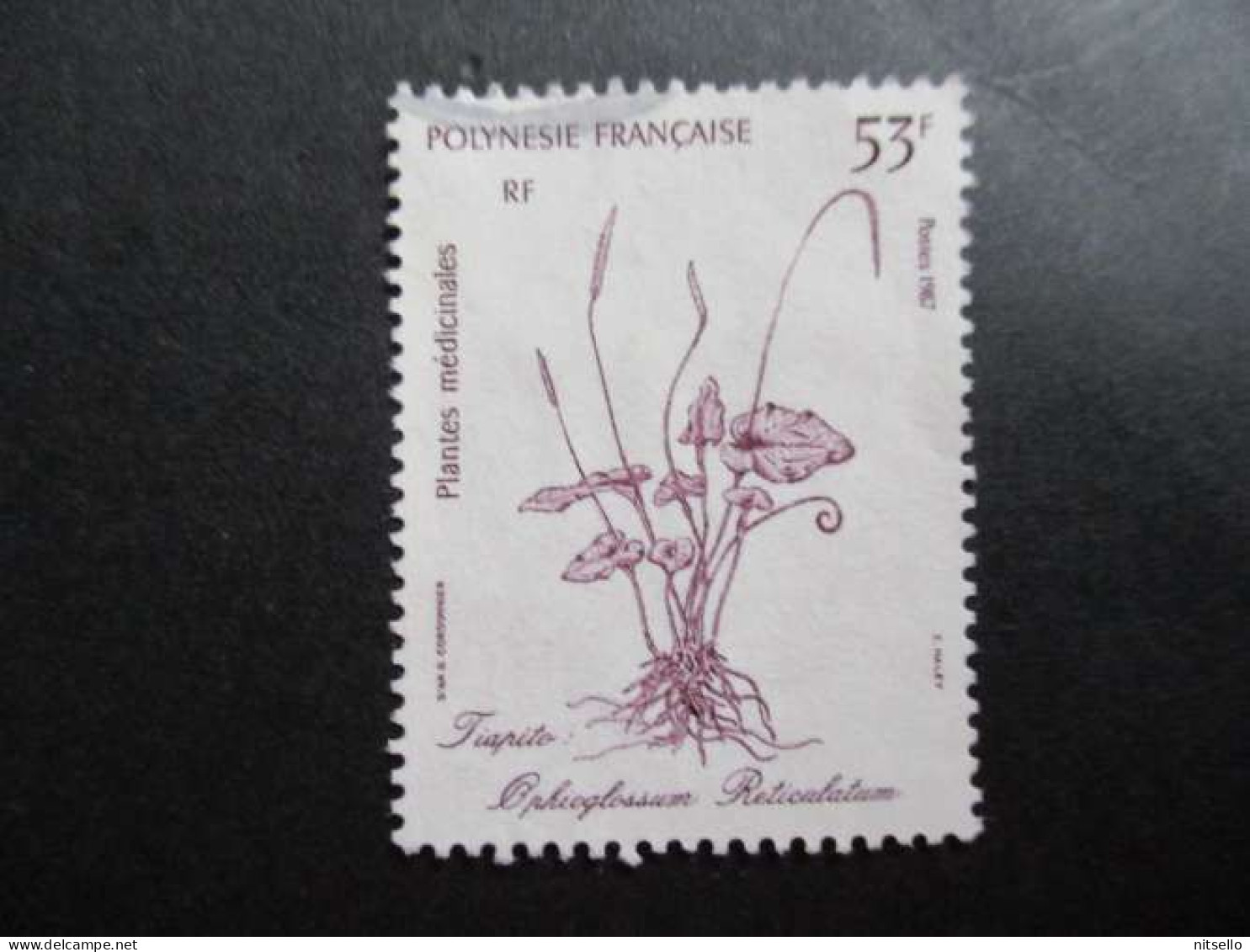LOTE 2202A ///  (C020)  POLINESIA FRANCESA  - YVERT Nº:  286 OBL 1987     ¡¡¡ OFERTA - LIQUIDATION - JE LIQUIDE !!! - Used Stamps