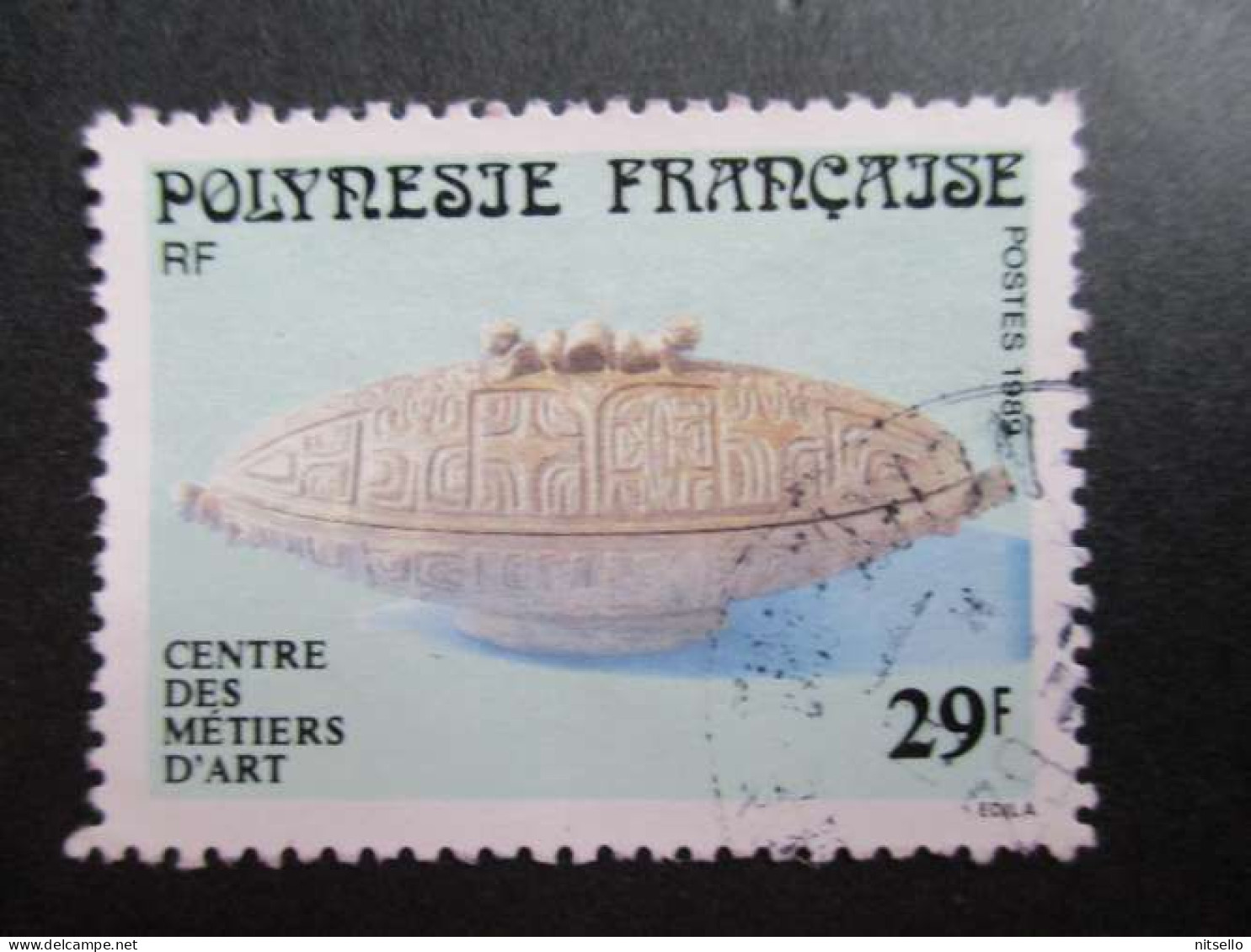 LOTE 2202A ///  (C015)  POLINESIA FRANCESA  - YVERT Nº: 324 OBL 1989     ¡¡¡ OFERTA - LIQUIDATION - JE LIQUIDE !!! - Used Stamps