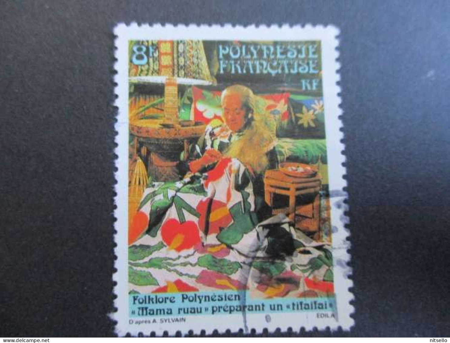 LOTE 2202A ///  (C015)  POLINESIA FRANCESA  - YVERT Nº: 263 OBL 1986  ¡¡¡ OFERTA - LIQUIDATION - JE LIQUIDE !!! - Used Stamps