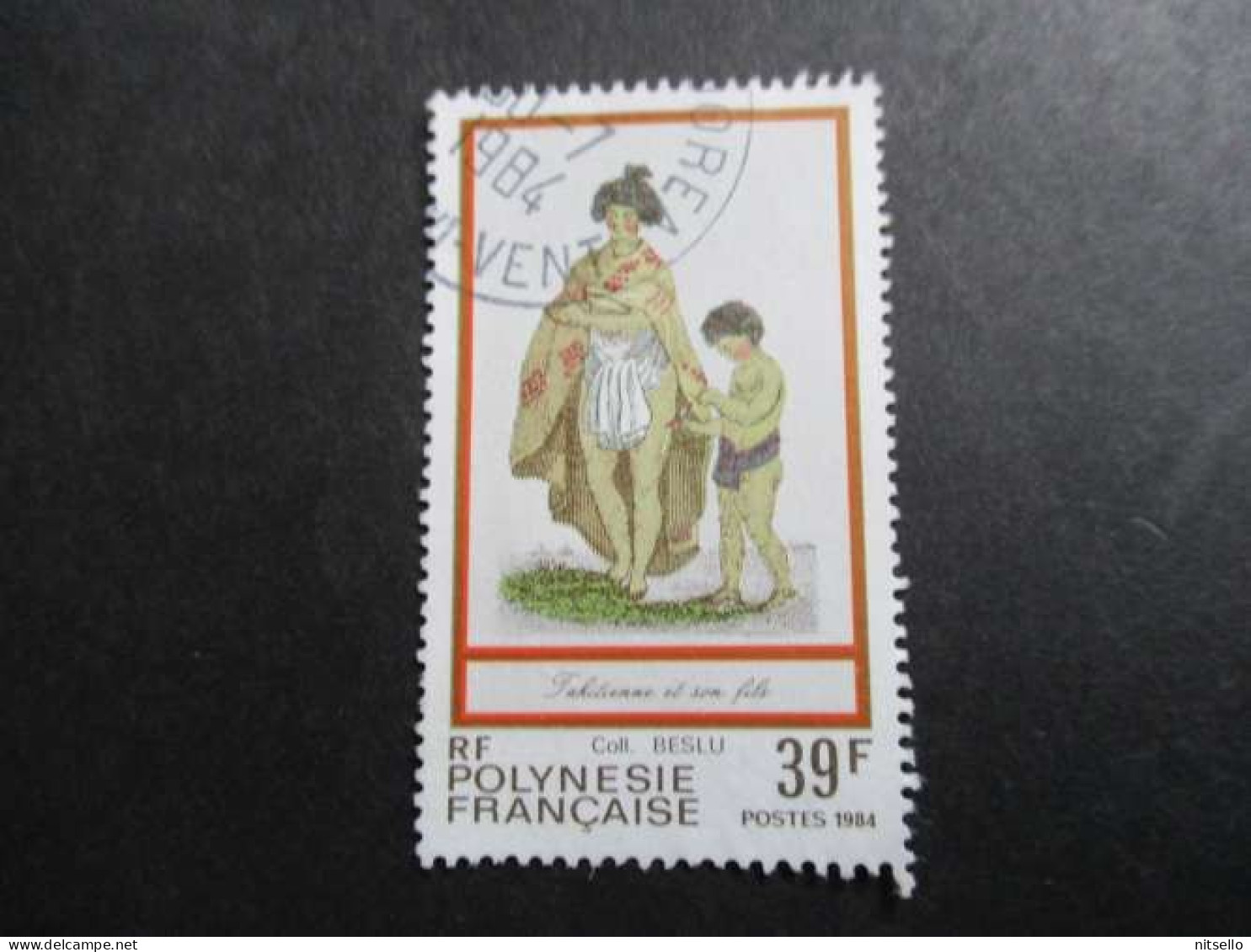 LOTE 2202A ///  (C020)  POLINESIA FRANCESA  - YVERT Nº: 218 OBL 1984  ¡¡¡ OFERTA - LIQUIDATION - JE LIQUIDE !!! - Used Stamps