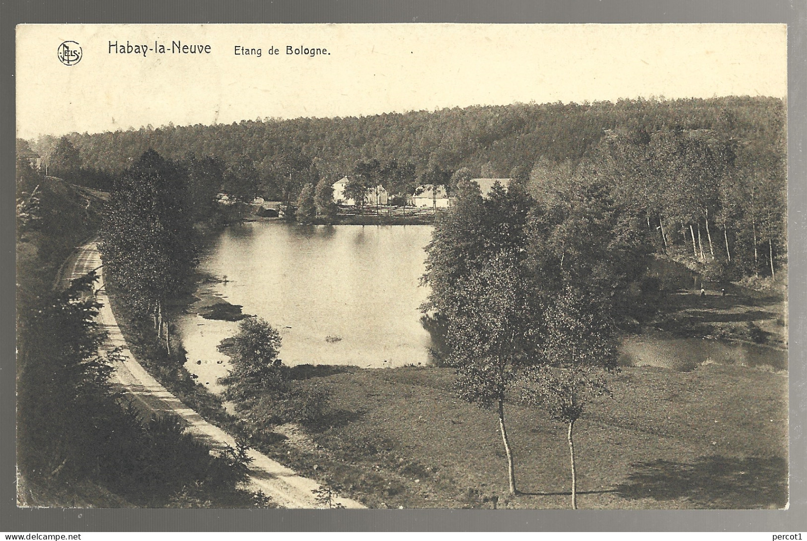 JM21.10 / CPA /  HABAY-LA-NEUVE / L ETANG DE BOLOGNE - Habay