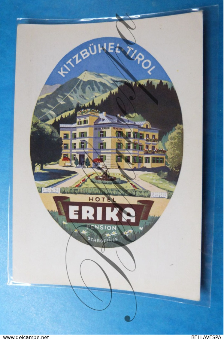 Kitzbühel -Tirol Hotel ERIKA Propr. Schroffner - Kitzbühel